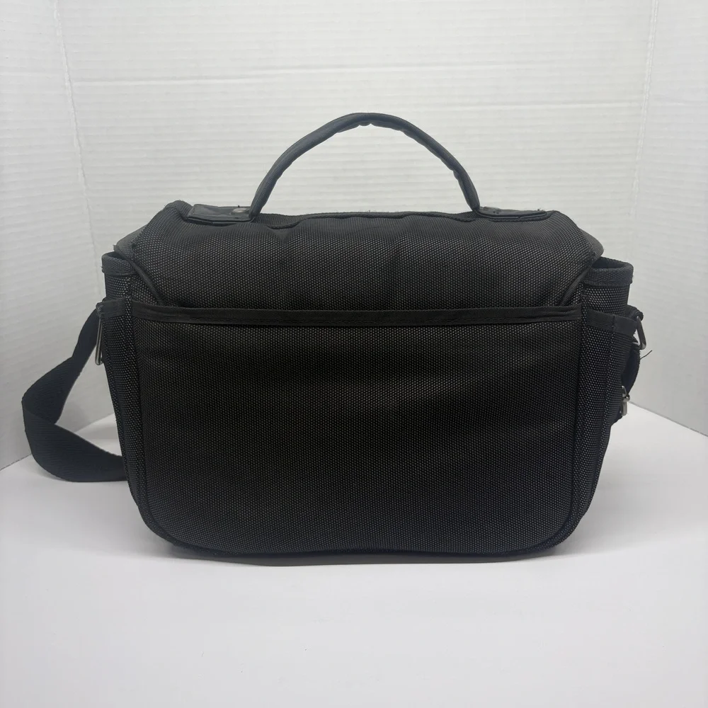 Nikon Camera Bag Shoulder Black Medium Padded Adjustable Strap Classic